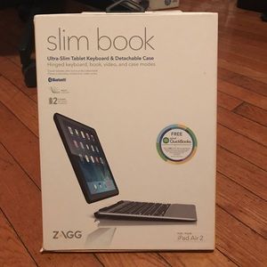 COPY - Band New Zagg SlimBook Keyboard for IPad Air 2